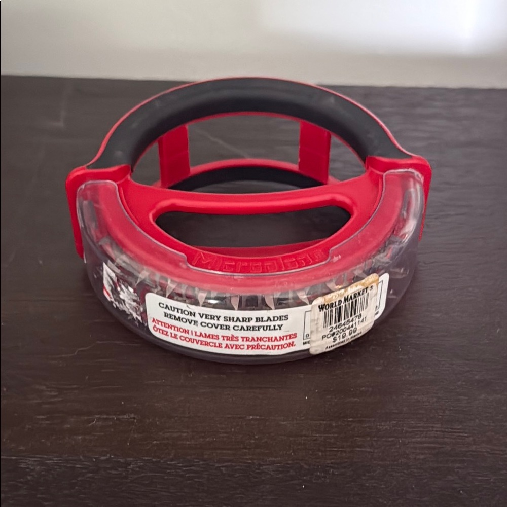 NEW. World Market Round Circular Meat Tenderizer.